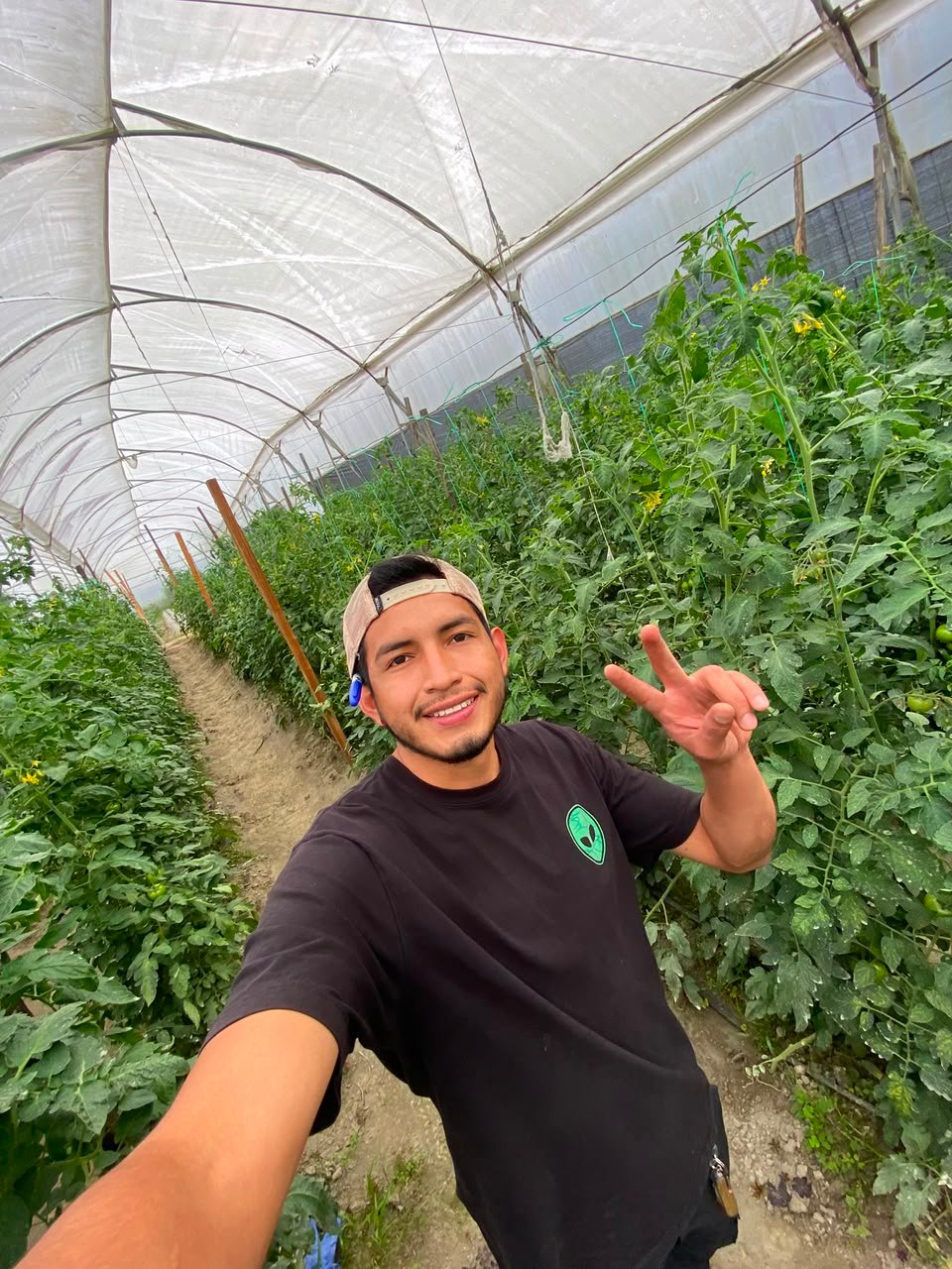Fotografía de Kevin Yaguana, creador de AGRONOMIA CHEK